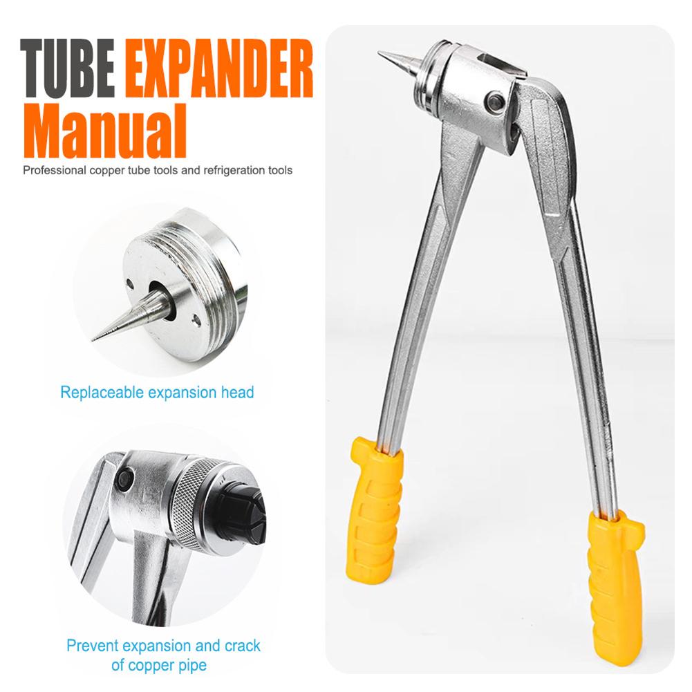 10-42mm Pipe Tube Expander Plumbing Air Conditioner Copper Manual Pipe Expander Refrigeration Air Conditioner Repair Tools