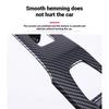 For BMW X3 G45 2025 Carbon Fiber Texture The Glass Key Frame of the Car Window Lift Panel Is Decorated with Interior Accessories