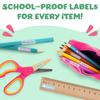 132 Personalized Name Stickers For Kids Custom Waterproof Name Labels For Bottles Lunch Boxes School Supplies