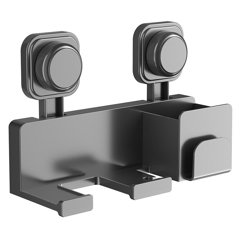 1pcs Blower Holder Shelf Bathroom Accessories Hair Dryer Holder Wall Dryer Cradle Straightener Stand Hairdryer Organizer Box