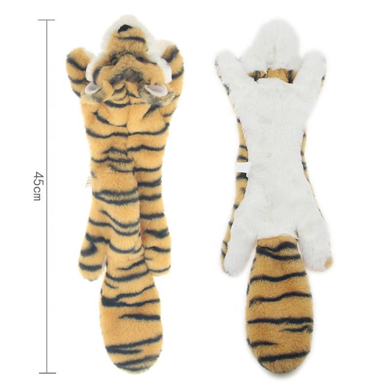Interactive Plush Dog Toy with Sound for Chewing and Mental Stimulation