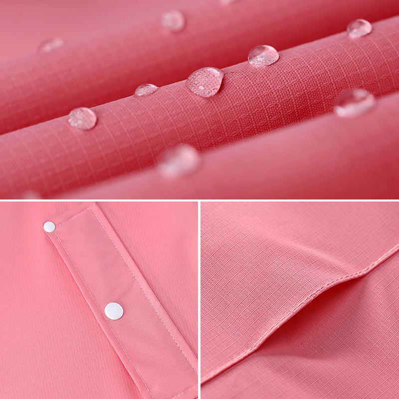 Qinfeiman Set Pelerină de Ploaie și Pantaloni Motocicletă Strat Dublu pentru Mers în Aer Liber