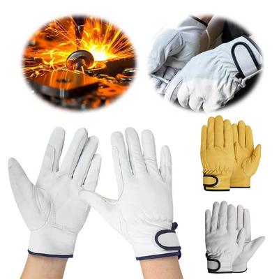 Stretchable Wrist Work Gloves Wear-Resistant Welding Gloves Driver Gloves  Labour Safety Supplies