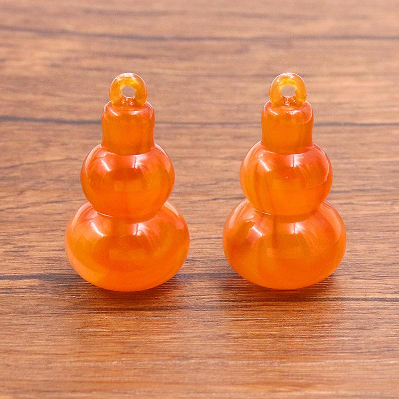 10Pcs 18X31mm DIY Resin Gourd Pendant Jewelry Accessories 10pcs 18*31mm