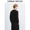 UR Men's Solid Color Long-Sleeve Knit Sweater