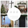 Christmas Snowflake Ornaments 2D Acrylic Festive Set Suspending Snowflake Ornament For Festival Interior Party Bedroom Home