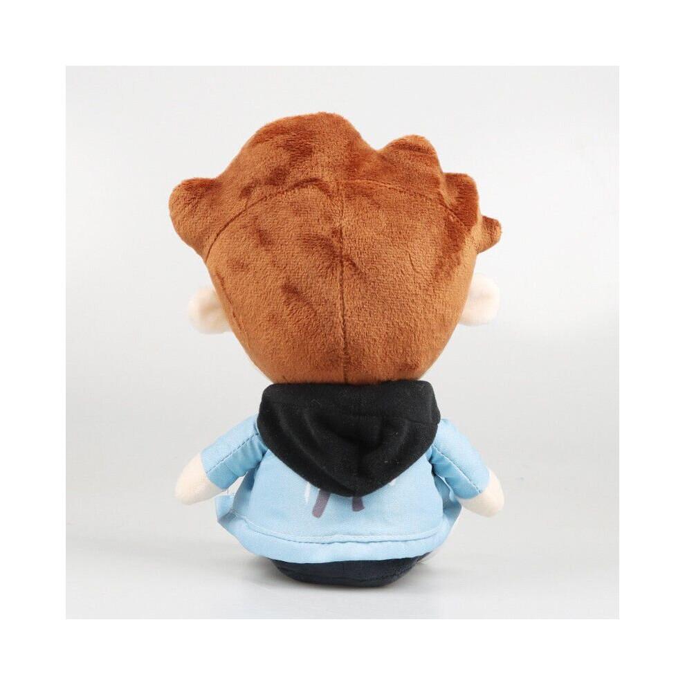 22cm Caylus Blue Clothes Boy Plush Toy Stuffed Dolls Kids Gifts