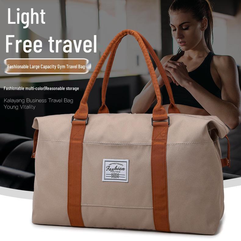 Simple Lightweight Travel Bag - Large Capacity for Gym, Sports, Business, or Outdoor Use.