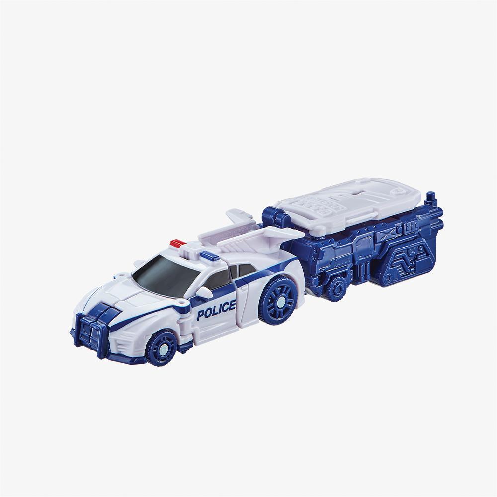[young toys] Tobot Mini Ssen Transforming Police Car Robot