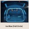 Luz de Maletero de Alto Brillo para Coche, Luz Ambiental, Decoración Interior, Tira de Luces LED Inalámbrica con Sensor Automático para Portón Trasero