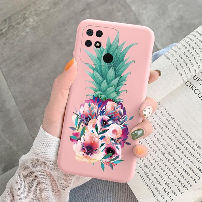 Für Redmi 10C 10 C 10A Hülle Funda Vintage Blumen Blätter Schutzhülle Weiche Capa Für Xiaomi Redmi 10C 13C 14C Bumper Case