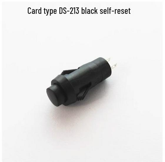 Round Red/Green Button Switch with Locking, Non-Locking & Self-Reset, 10mm Hole (DS-211/213)