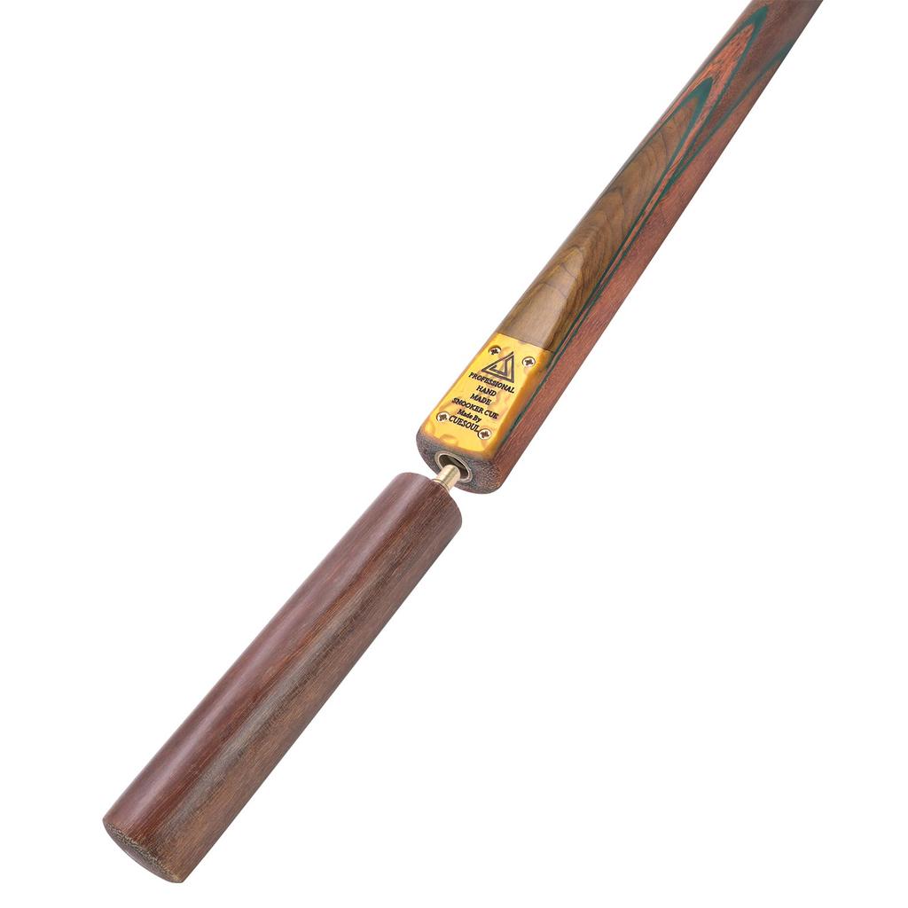 Cuesoul CUESOUL 57 Inch Handcrafted Joint Snooker Cue Extension Cue Lightweight Molded Cue Case 3/4 + + (CSSC-D304)
