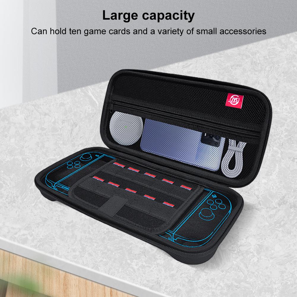 EVA Carrying Case/2PCS Tempered Glass Screen Protector Films for Nintendo for Switch 2 Protective Travel Bag Games Accessories