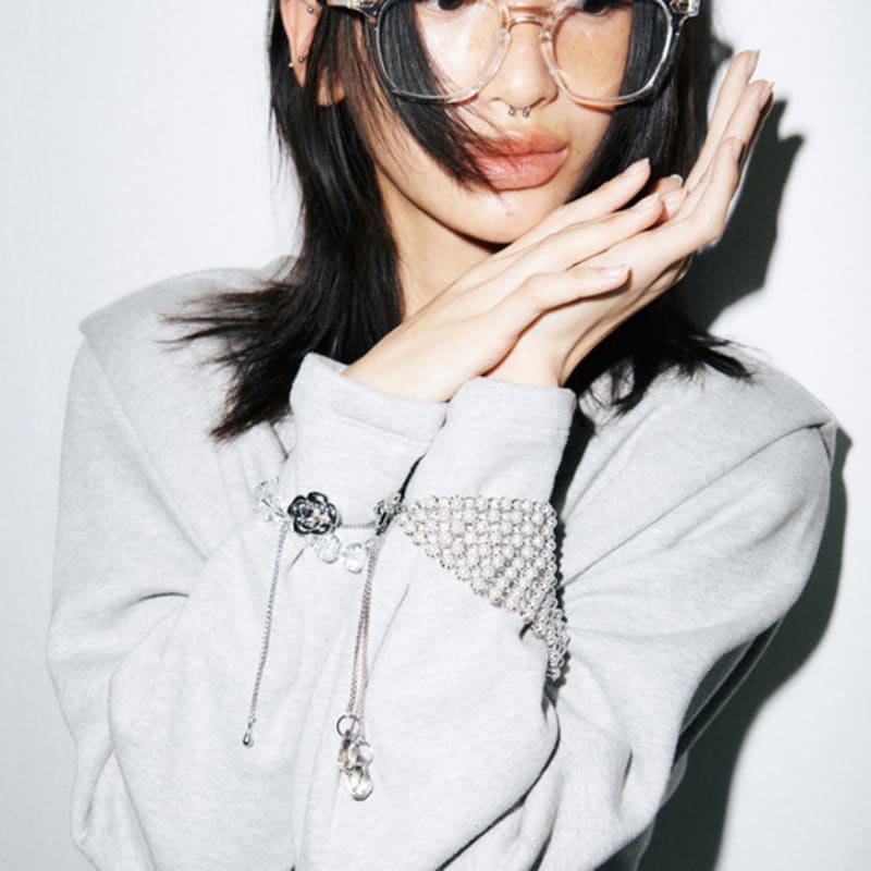 MIKSHIMAI CHUNKY FLOWER BRACELET