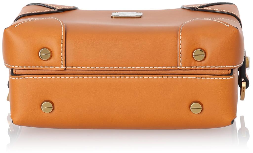 MCM Cognac Shoulder Bag MWR8ABF22 Women's [Used]