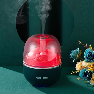 230ml Usb ultradźwiękowy dyfuzor do aromaterapii olejek perfumeryjny nawilżacz powietrza z 7 kolorowymi diodami LED do domowego fajnego parownika