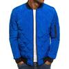 Men’s Short Quilted Stand Collar Cotton Jacket