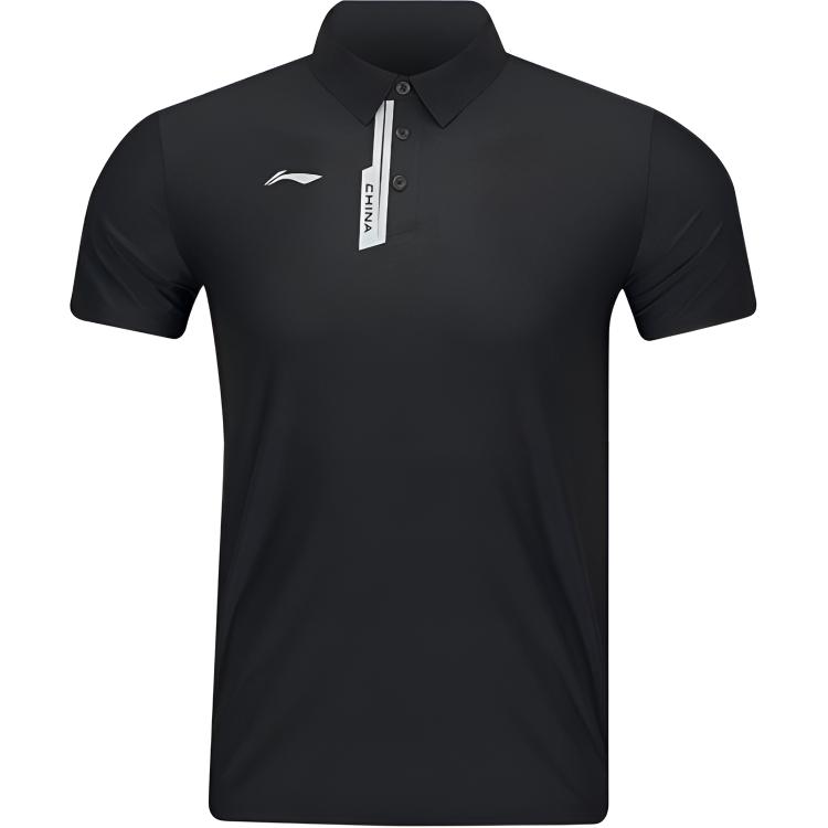 Li-Ning Comfortable Short Sleeve Training Polo Shirt Unisex tops APLV347-1