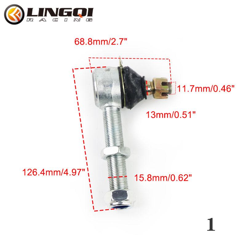 LINGQI M10 M14 M16 Adjustable Ball Joint Kit Electric ATV Go Kart Rocker Arm Spare Parts For Quad Buggy Bike Accessories