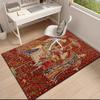 1pc Medieval Period Art Court Carpet Rug for Living Room Bedroom Home Sofa Decoration,Kids Play Non-slip Floor Mat