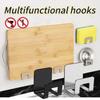 Stainless Steel Kitchen Sink Sponge Holder Tray Drainer Rack Self Adhesive Hook Sink Storage Holder Kitchen Accessories