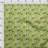 oneOone Cotton Flex Brown Fabric Kids Animal Quilting Supplies Print Sewing Fabric by The Yard 40 Inch