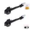 BDP1319-1 2 Pieces Rear Door Hinge Stop Check Strap Limiter for Peugeot 208 e-208 Opel Corsa F Corsa-e 2019-On 9823211180