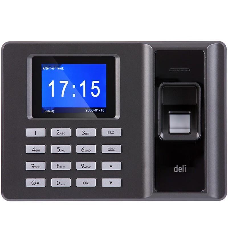 Deli Smart Fingerprint Time Attendance Machine