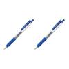 Zebra Sarasa Clip Gel Ballpoint Pen, 0.5mm, Blue (Pack of 2)