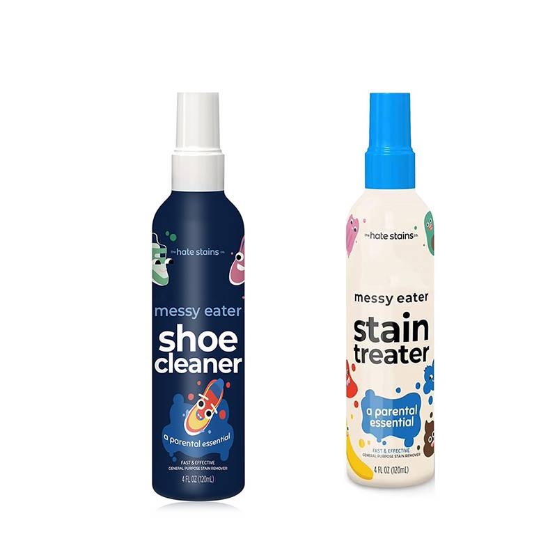 Portable Stain Remover Spray Treater Set For Laundry Fabric Oil Remover Effective Laundry Spray For Food Pet Candle Stains