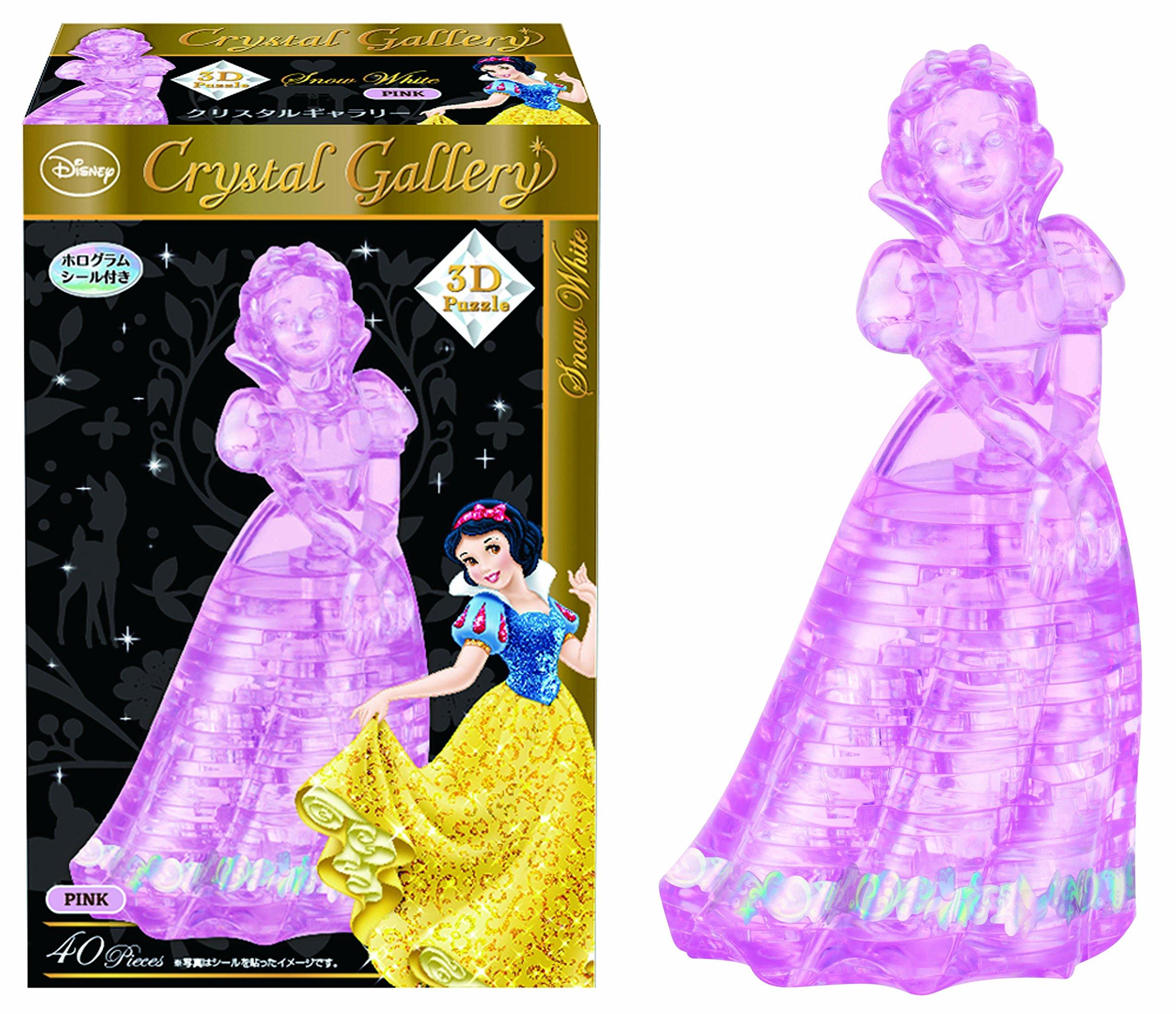 

40 Piece Crystal Gallery Snow White White/Snow (Pink)