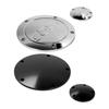 Replacement Engine Side Cover for 103 Engine Motorcycles, Metal 6-Hole Side Trim for Garage Service and Dress-Up Use