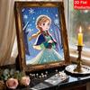Disney Pearl Art Frozens Anna 5D DIY Pearl Picture Craft Kit Ideal Gift for Adults  Beginners | Creative Home Decor