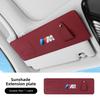 For BMW  LCV62026New Napa Leather Car Sunshade  Holder Valve Cap Decoration For BMW X1 X2 X3 X5 X4 X6 X7 iX3 F20 F10 F07 E70 E46 E90 E92 E60