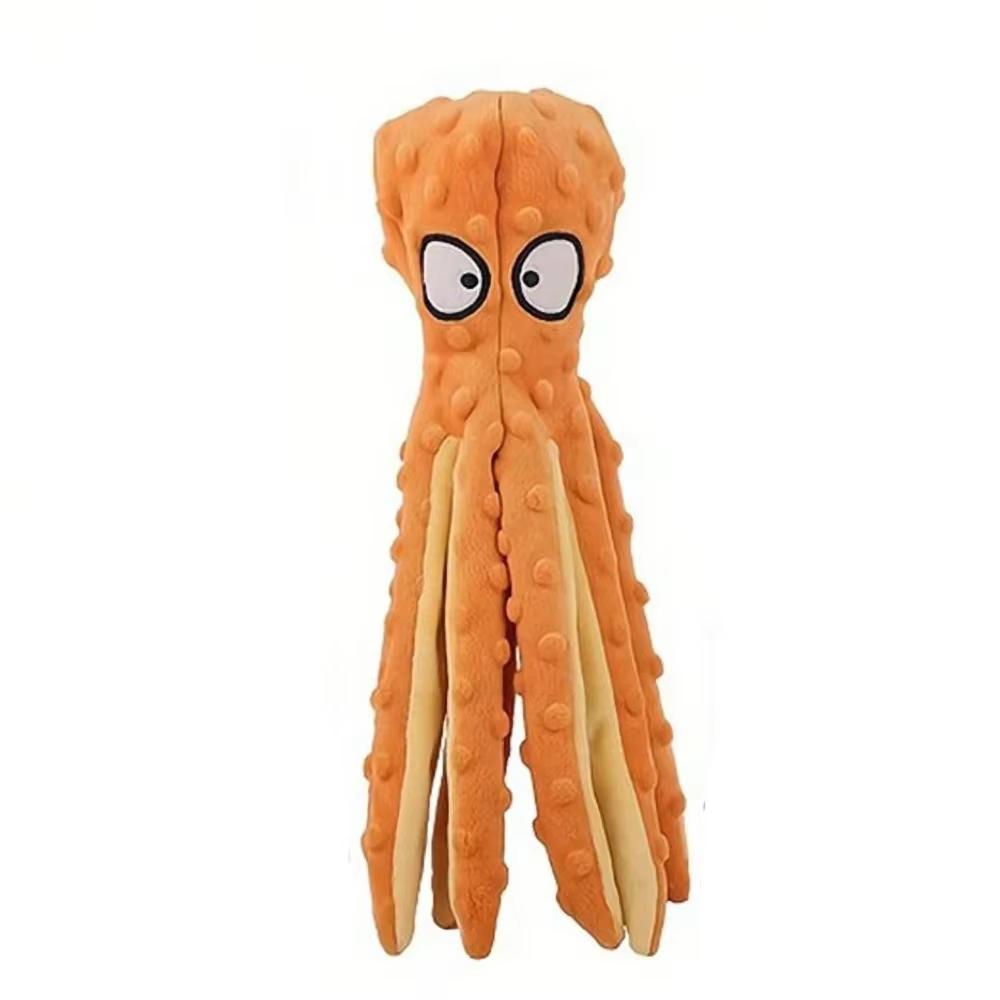 Cats and Dogs Pet Plush Octopus Toys Interactive Dog Chew Toys Plush No Fill Pet Supplies Dog Toys Squeak