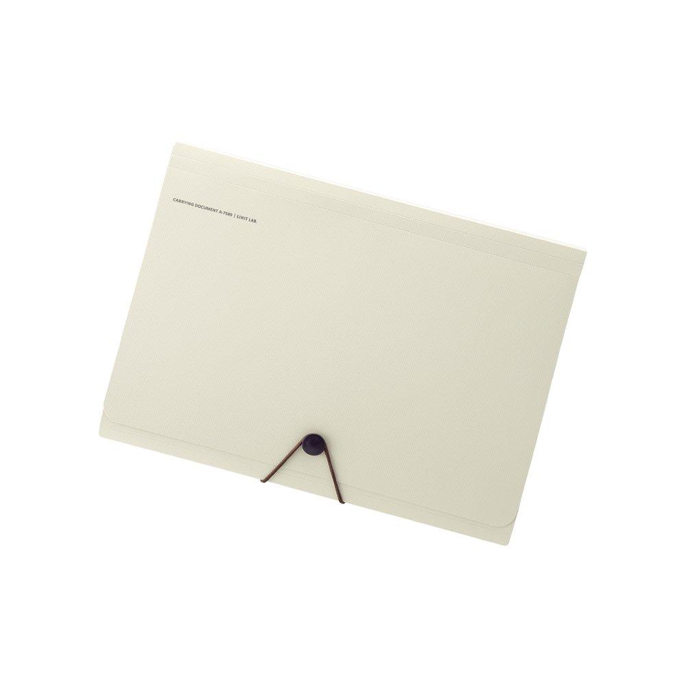 

LIHIT LAB Папка-переноска для документов Smart Fit A5 Бежевая 6 карманов A7588-16 бежевый