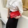 Vintage Crocodile Pattern Shoulder Bag Women PU Leather Bag Armpit Bag Designer Handbag Fashion Lady Pouch ARI