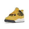 Air Jordan 4 Retro TD Lightning 2021 Baby-Sneaker Gelb Tour-Gelb Mehrfarbig BQ7670-700