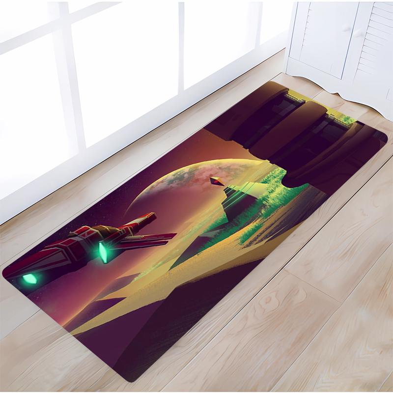 

No Man s Sky Space Rug аксессуары напольный коврик кухонный коврик красивый коврик входная дверь пол гостиная молитва 50x80cm