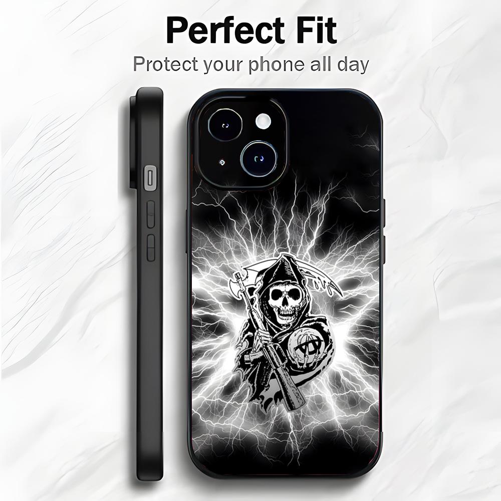 American Show S-Sons of Anarchy Phone Case Phone Case Soft Packaging Lightweight For iPhone17 16 15 14 13ProMax