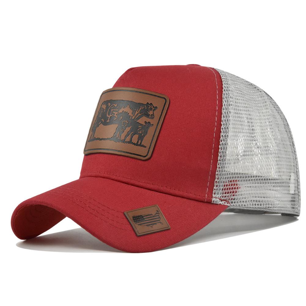 Bonés de Baseball de Animal Touro de Luxo para Homens Mulheres Boné Snapback Feminino Masculino Boné de Fazendeiro Chapéu de Sol Kpop Designer Homem Boné Trucker Gorras