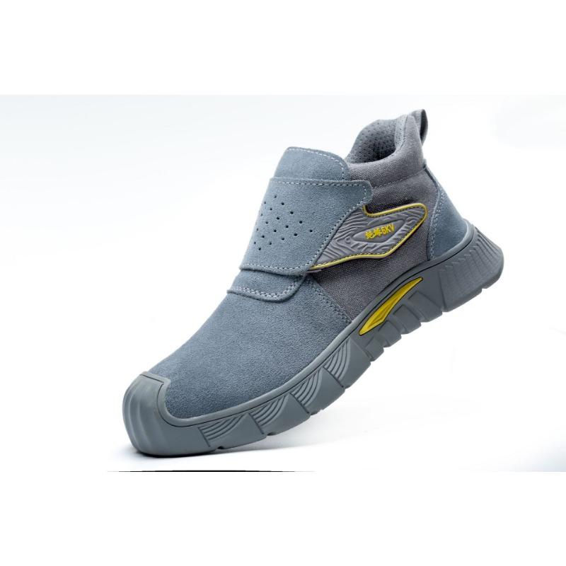 

Обувь для страхования труда, хлопковая обувь, рабочая обувь, стальная обувь Baotou средней высоты, с одной педалью, противоударная, защитная обувь 46