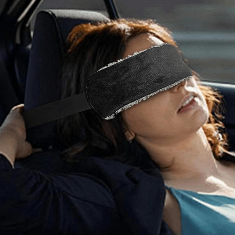 Adjustable Travel Eyemask Multi-functional Neck Pillow Travel Essentials Head Support Strap Cars