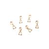 40Pcs Metal Pinch Clip Bail Clasp Copper Dangle Necklace Pendant Clamps Findings Jewelry Making Supplies
