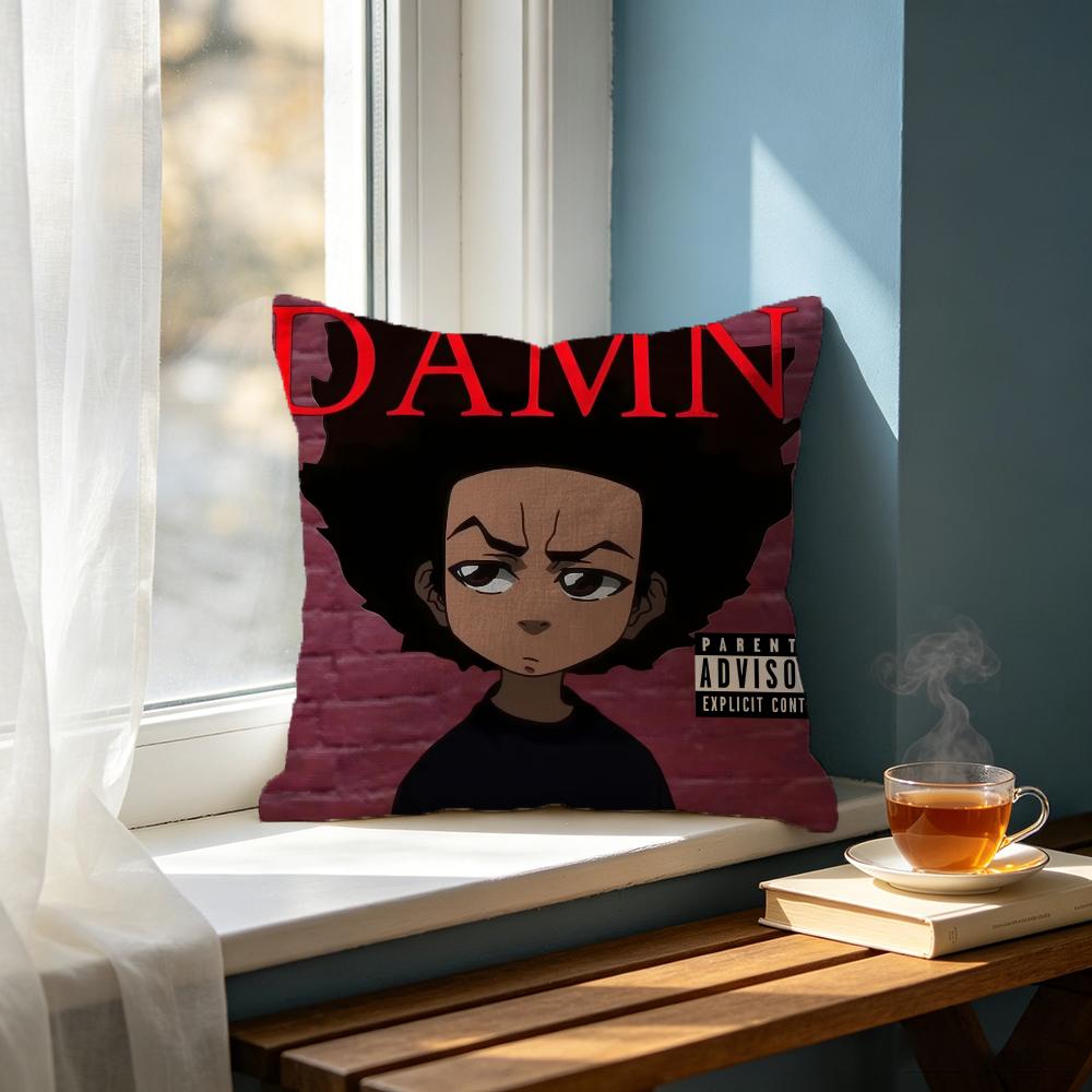 Cartoon TThe Boondocksing Cushion Cover Cushion Cover Set Pcs X X X Pillowcase Decorative Sofa Home Decor