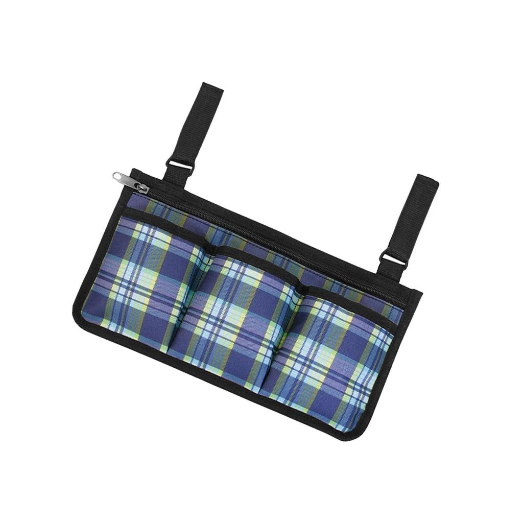 Waterproof Wheelchair Side Armrest Pouch Bag For Cup Pill Box Accessories