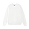 Trendy Heavyweight Drop Shoulder Cotton Pullover Women's Loose Long Sleeve Solid Sweatshirt