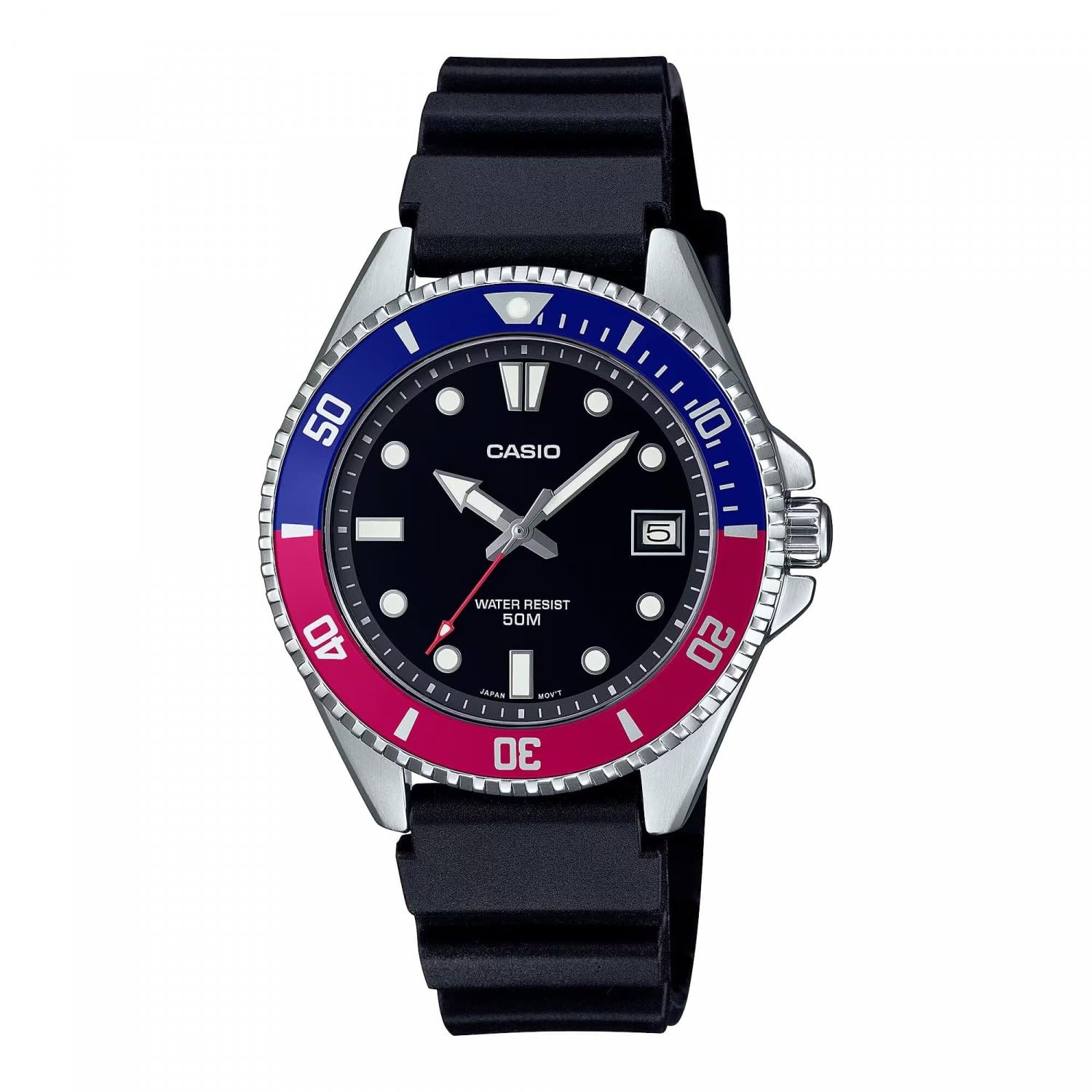 Casio Collection ReLOGIO MDV-10-1A2VEF Diver s Watch Black