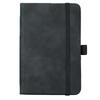 Creative Mini Pocket Notebook A6 Size Leather Cover Study Manual with Elastic Strap Liner Pages Office Supplies